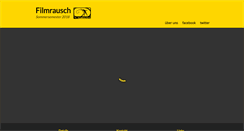 Desktop Screenshot of filmrausch.hdm-stuttgart.de